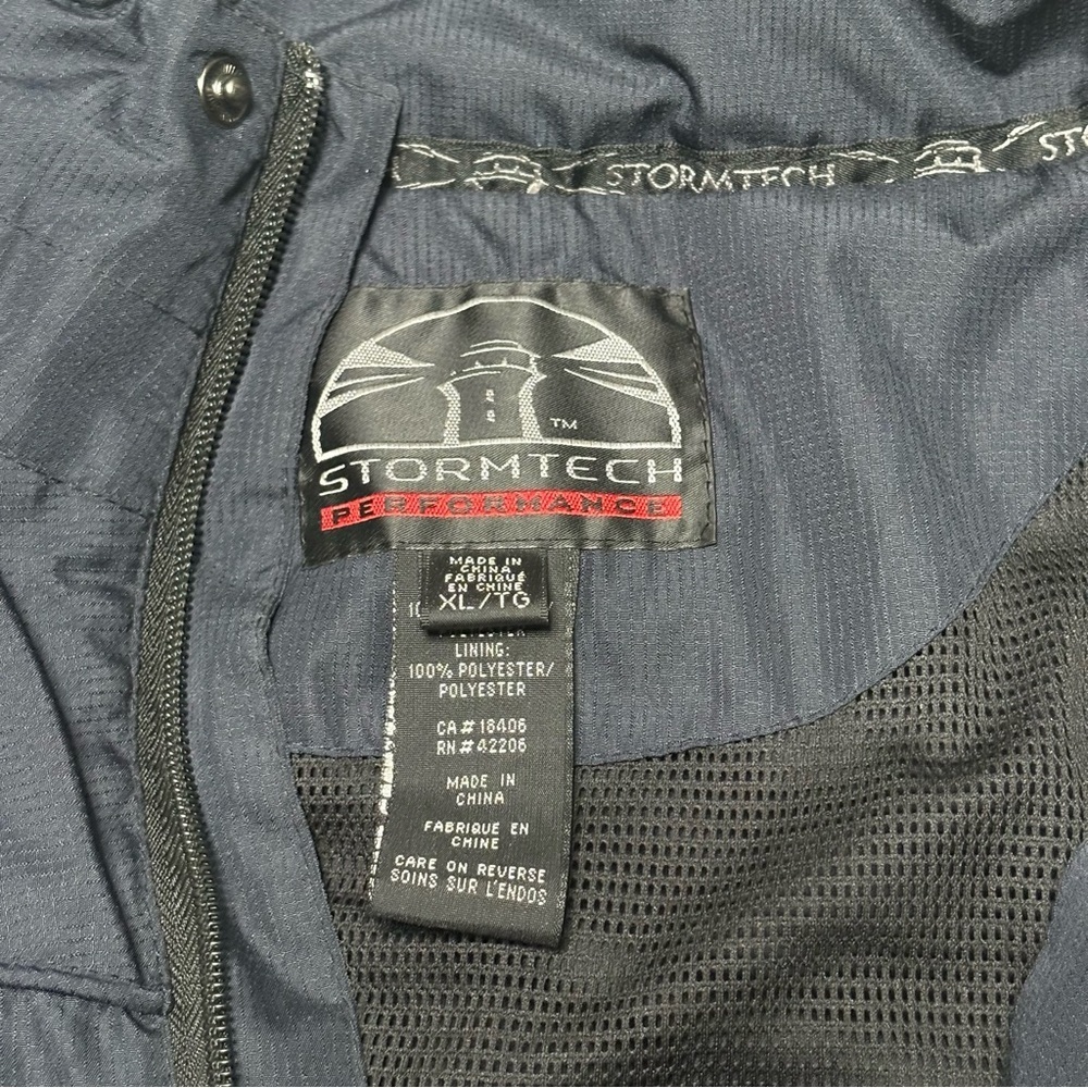 Stormtech Performance Men's XL Dark Blue Windbreaker - Picture 5 of 16